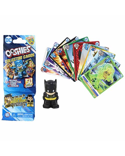 Ooshies DC Figür ve Kartlar Sürpriz Paket 21963