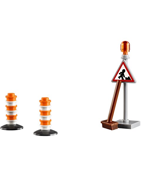 LEGO® City Süpürücü ve Ekskavatör