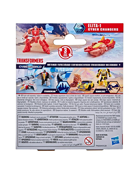 Transformers Cyberworld Cyber Changers Dönüşebilen Elita G1049