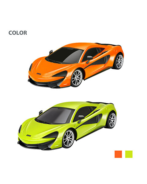 1:16 Mclaren Uzaktan Kumandalı Işıklı Turuncu Araba