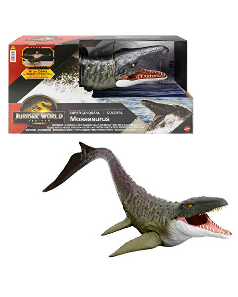 Jurassic World Rebirth Mosasaurus Figürü 94 Cm JGB51