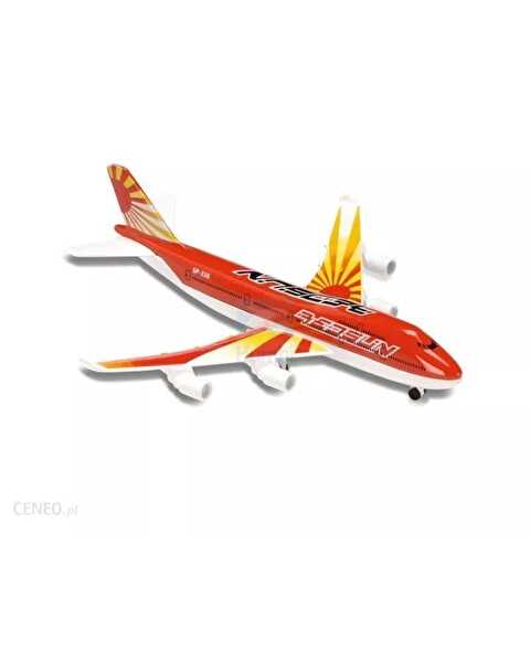 Majorette Uçak Red Sun