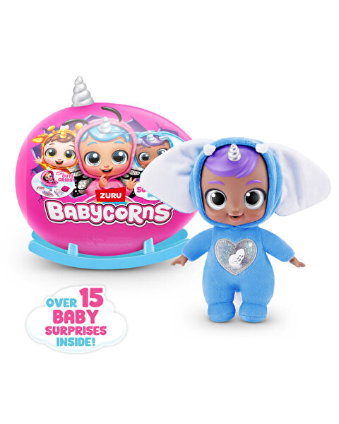 Rainbocorns Sevimli Sürpriz Bebek 92107 Gri Boynuz