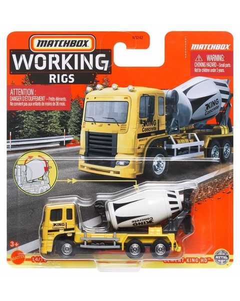 Matchbox İş Araçları Cement King HD HFH35