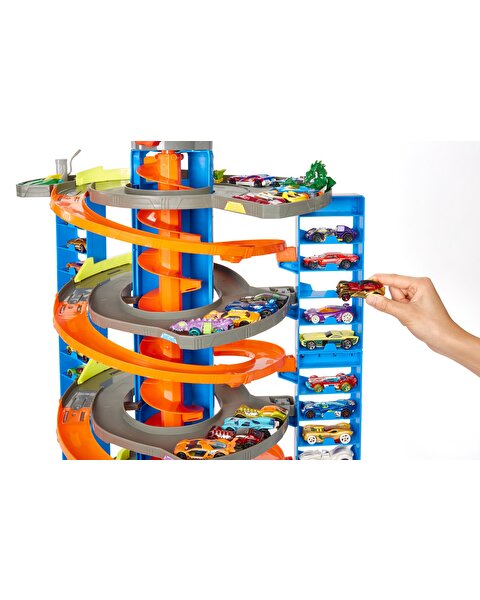 Hot Wheels 4 Katlı Mega Garaj GTT95