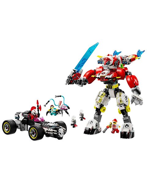 LEGO DREAMZzz Cooper’ın Kaplan Robotu ve Zero’nun Hot Rod Arabası 71497