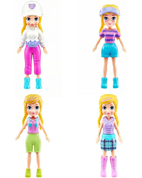 Polly Pocket ve Arkadaşları Farklı Moda Aksesuarları Oyun Setleri JCB23