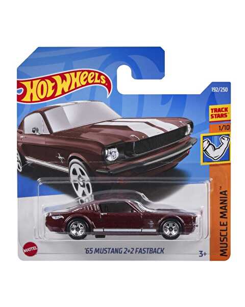 Hot Wheels Tekli Arabalar 65 Mustang 2+2 Fastback HCX81