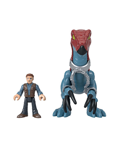 Imaginext Jurassic World Araçlar Therizinosaurus ve Owen GVV63