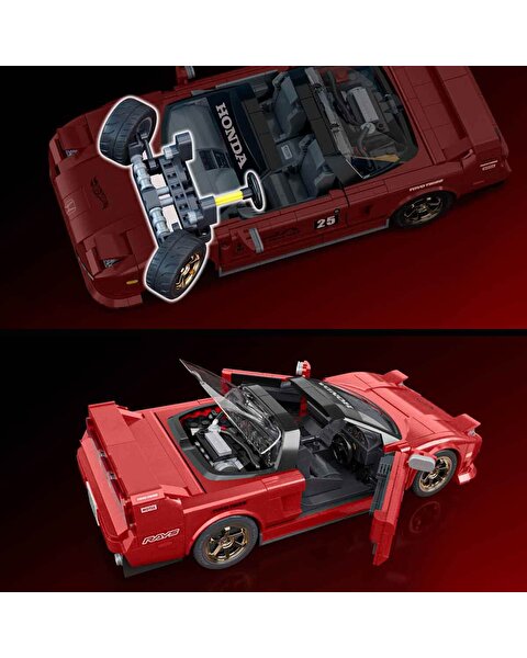 Hot Wheels Elite Serisi 90 Acura NSX Araba 876 Parça JFT17