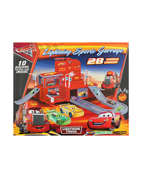 Big Truck Racer 10 Metal Araçlı Garaj