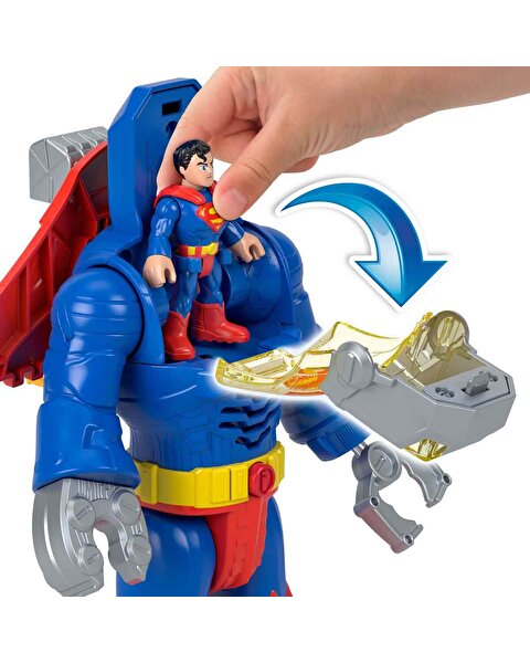 Imaginext DC Super Friends Superman Insider ve Exo Kostümü JCT47