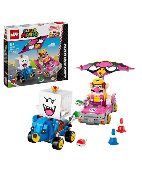 LEGO Super Mario: Mario Kart Wario ve King Boo 72038