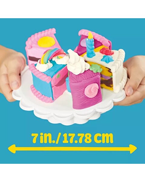 Play Doh Süper Dilimli Kek Oyun Seti G0497