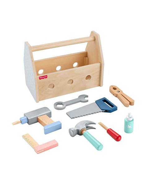 Fisher Price Ahşap Tamir Kutusu Seti HYG50