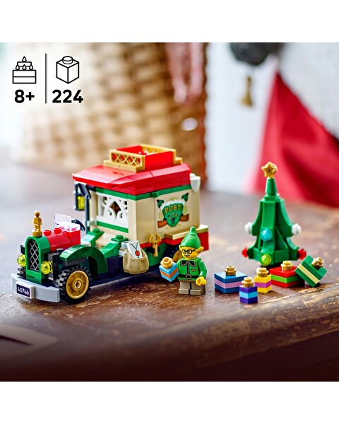 LEGO Iconic Noel Baba’nın Dağıtım Kamyon 40746
