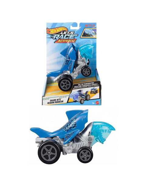 Hot Wheels Let s Race Activate Tekli Arabalar Shark Bite JJX21