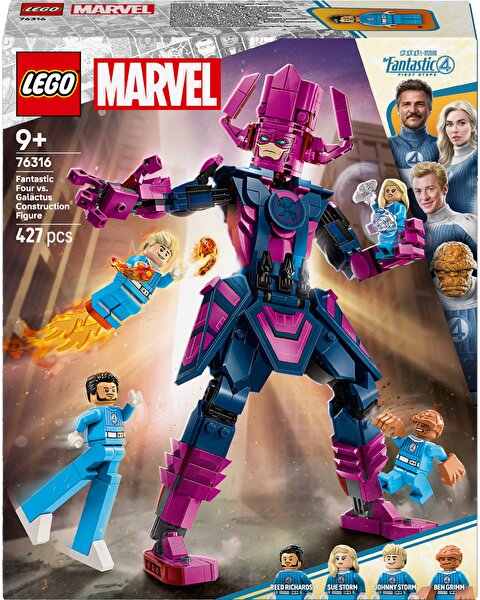 LEGO Marvel Studios Fantastik Dörtlü ve Galactus İnşaat Figürü 76316