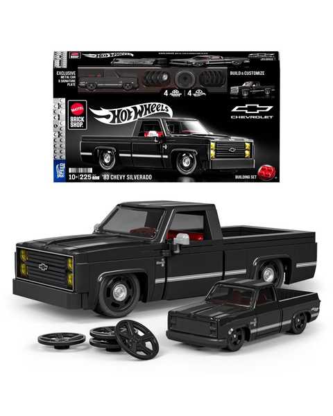 Hot Wheels Speed Serisi '83 Chevy Silverado Yapım Seti 225 Parça JKG42