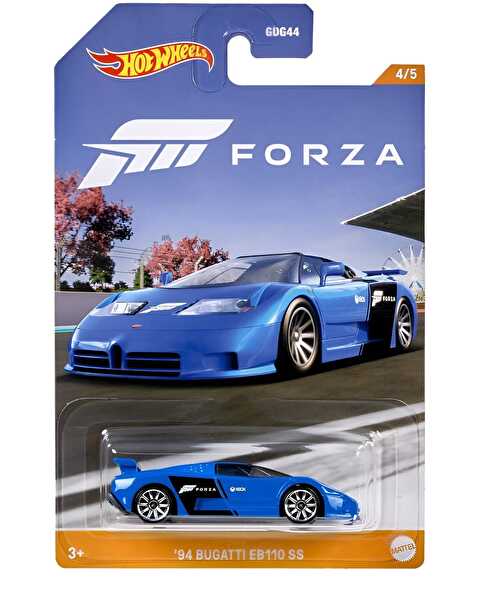 Hot Wheels Temalı Arabalar Auto Forza 94 Bugatti EB110 SS HLK26