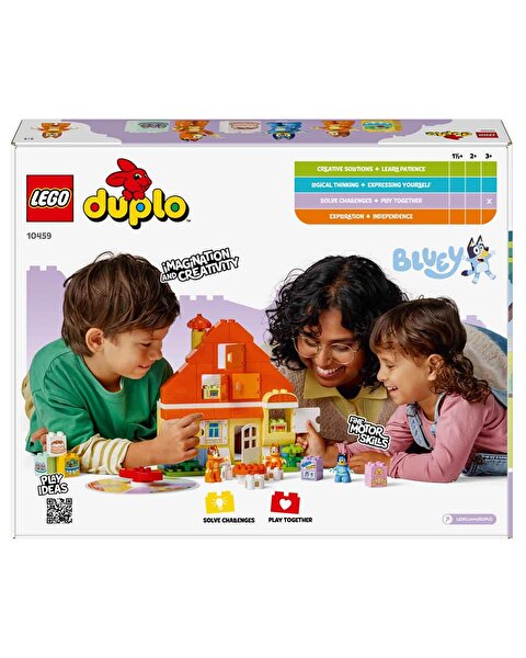 LEGO Duplo Bluey: Bluey Ailesinin Evi ve Hafıza Oyunu 10459