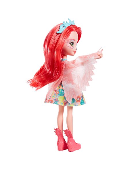 Enchantimals Popüler Karakter Bebekler Flamingo Bebek ve Slash GFN42