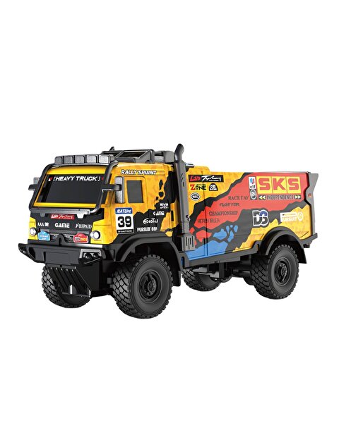1:20 Sesli ve Işıklı Heavy Truck Arazi Aracı Sarı