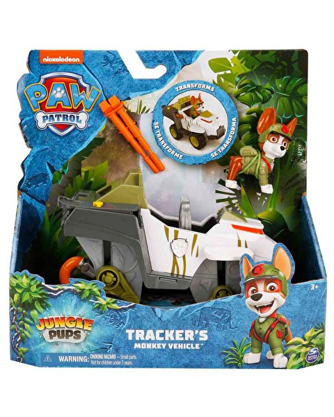 Paw Patrol Orman Temalı Araç Tracker's Monkey