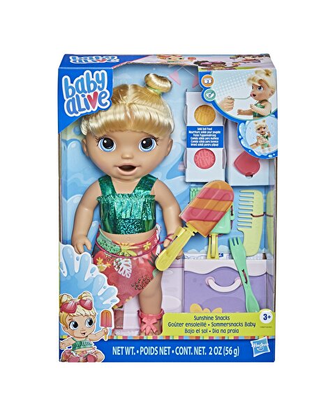 Baby Alive Bebeğimle Yaz Eğlencesi Sarışın F1680