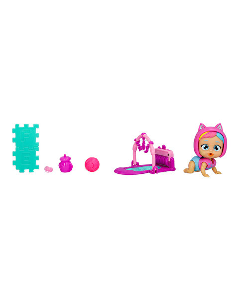 Cry Babies Play Time Mini Bebek ve Gym 923270