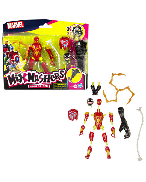 Marvel MixMashers Iron Spider Deluxe Figür 12 Cm