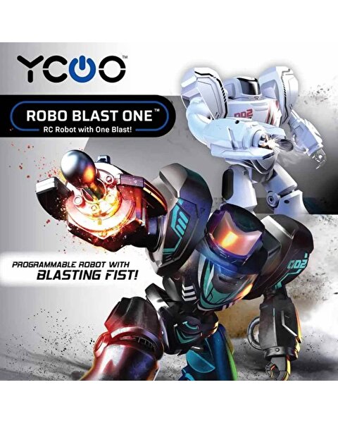 Silverlit Robo Blast One Uzaktan Kumandalı Robot Beyaz