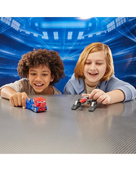 Transformers One Optimus Prime vs Megatron Robot Battlers Aksiyon 2'li Figür Seti