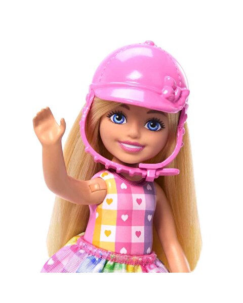 Barbie Chelsea Bebek ve Midilli Figür Seti HTK29