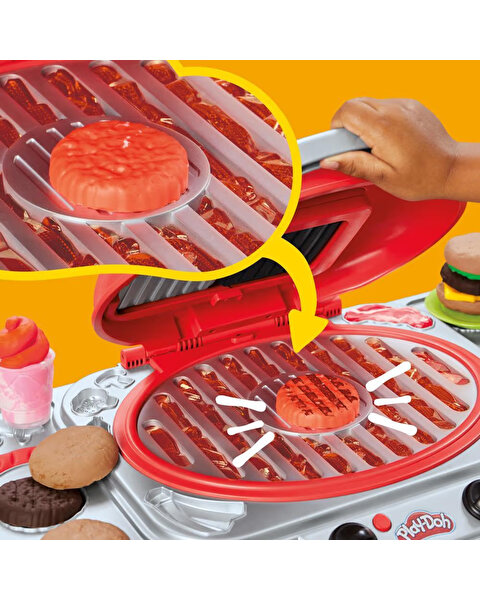 Play Doh Işıklı ve Sesli Sizzlin Izgara Oyun Seti G0500
