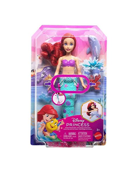 Disney Prenses Okyanustaki Dostlarım Ariel ve Aksesuarları JFC39