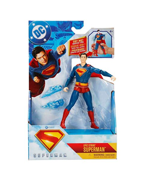 DC Comics Superman Epik Strike Aksiyon Figürü 15 Cm