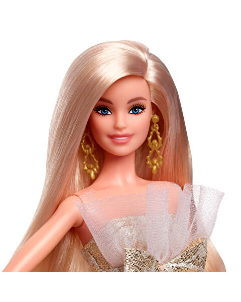 Barbie 2025 Mutlu Yıllar Bebeği Sarışın JBH95