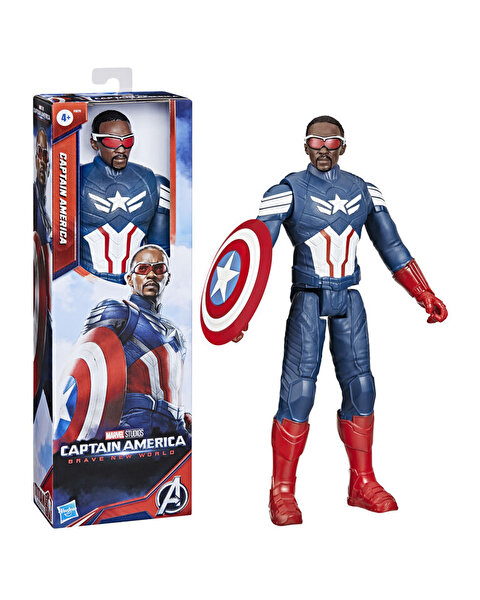 Marvel Studios Titan Hero Serisi Captain America Aksiyon Figürü 30 Cm