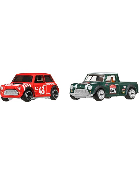 Hot Wheels 2'li̇ Premi̇um Araba Seti̇ Morris Mini & 67 Austin Mini Pickup JBK97