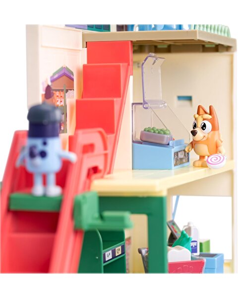 Bluey Yürüyen Merdivenli Süpermarket Oyun Seti