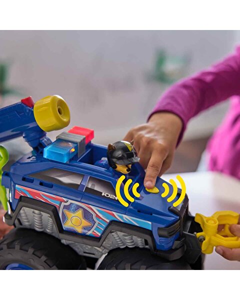 Paw Patrol Sesli ve Işıklı Rescue Wheels Figür ve Kurtarma Aracı