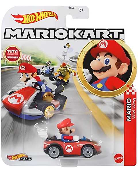 Hot Wheels Mario Kart Karakter Araçlar Mario Wild Wing GRN17