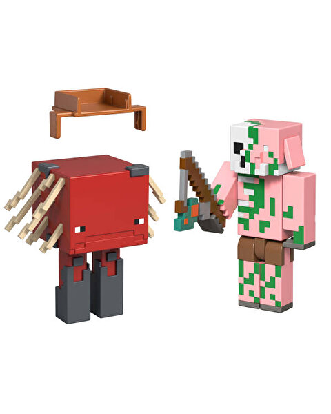 Minecraft İkili Paket Zombified Piglin ve Minecraft Strid JCN56