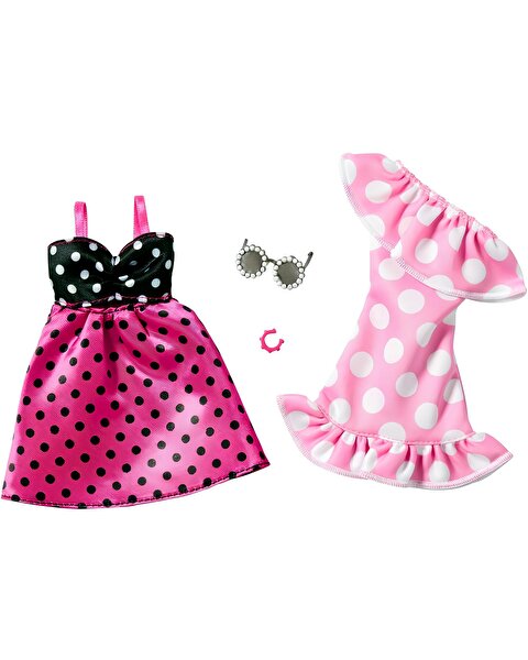 Barbie'nin Kıyafet Koleksiyonu İkili Paketler HYV04