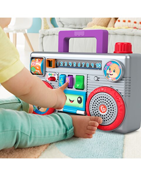 Fisher Price Eğlen ve Öğren Müzik Kutusu Türkçe ve İngilizce
