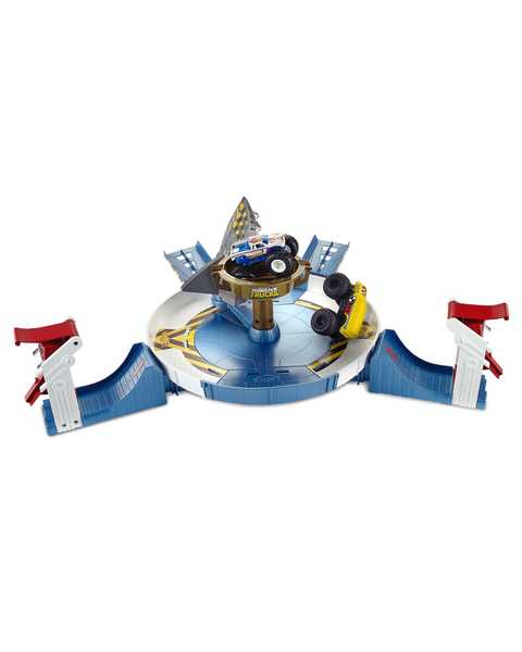 Hot Wheels Monster Trucks Mecha Köpek Balığı Çarpışması Oyun Seti