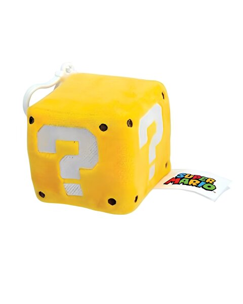 Super Mario Çanta Klips 10 Cm Question Mark Block