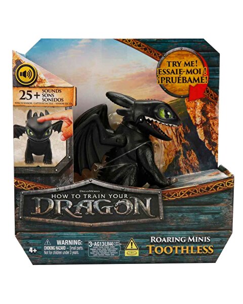 Ejderhanı Nasıl Eğitirsin Sesli İnteraktif Mini Aksiyon Figürü Toothless