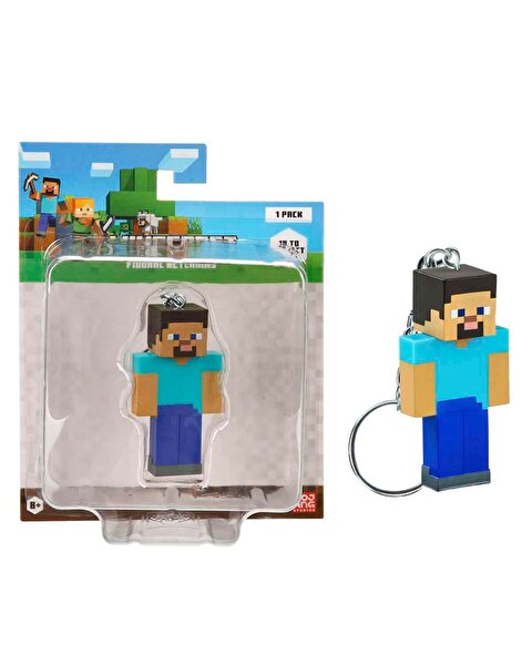 Minecraft 3D Figür Anahtarlık